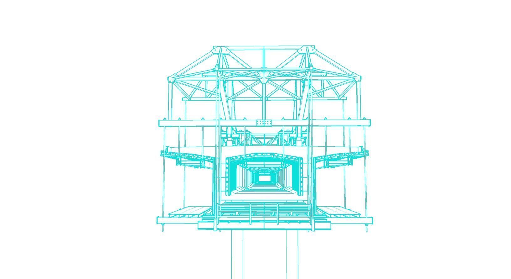 Bridge Construction 3D Model - Detailed Look into Infrastructure 3D model_19