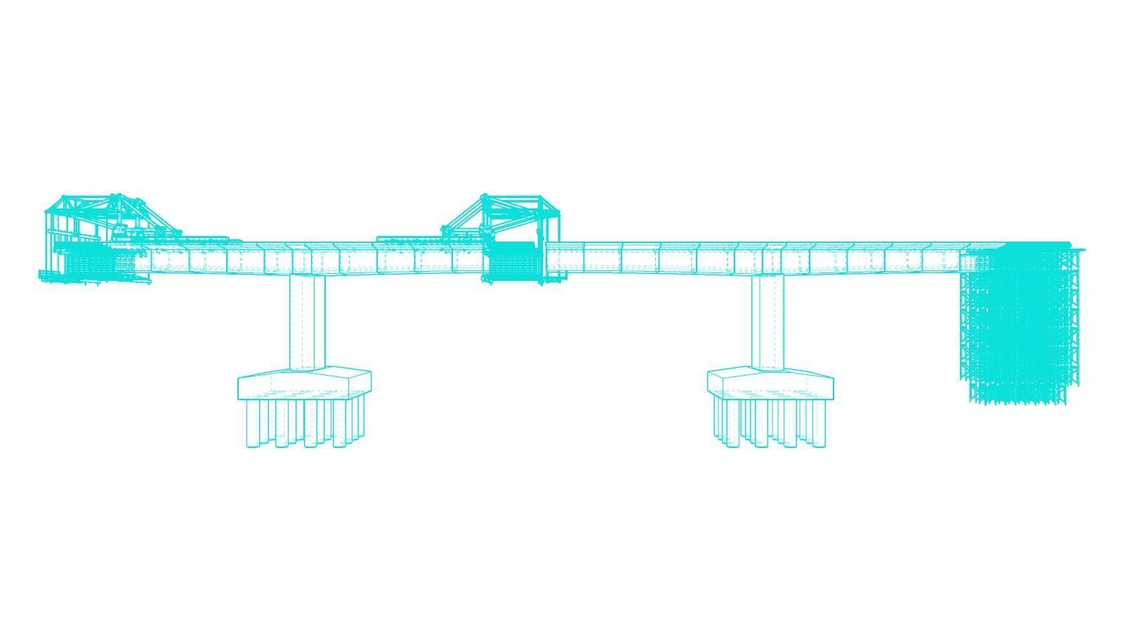 Bridge Construction 3D Model - Detailed Look into Infrastructure 3D model_10