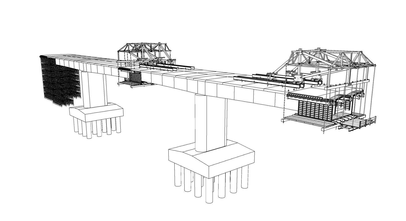 Bridge Construction 3D Model - Detailed Look into Infrastructure 3D model_16