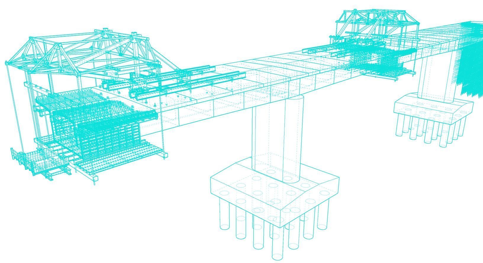 Bridge Construction 3D Model - Detailed Look into Infrastructure 3D model_15
