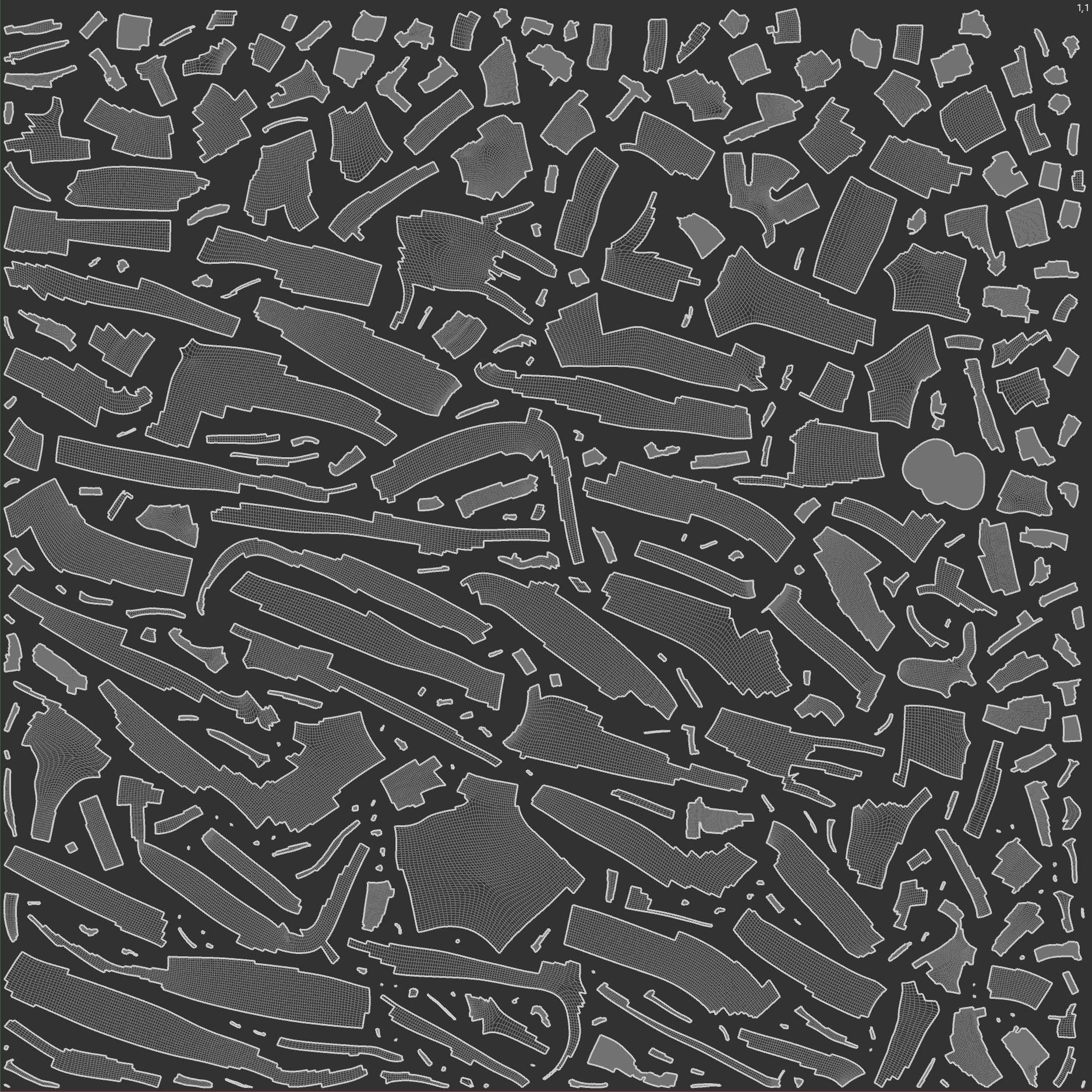 Harness on a mannequin 3D model_18