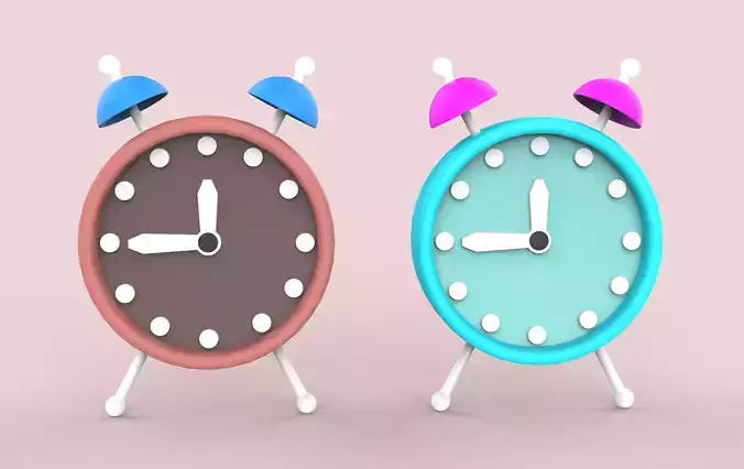  Alarm Clock 3D model