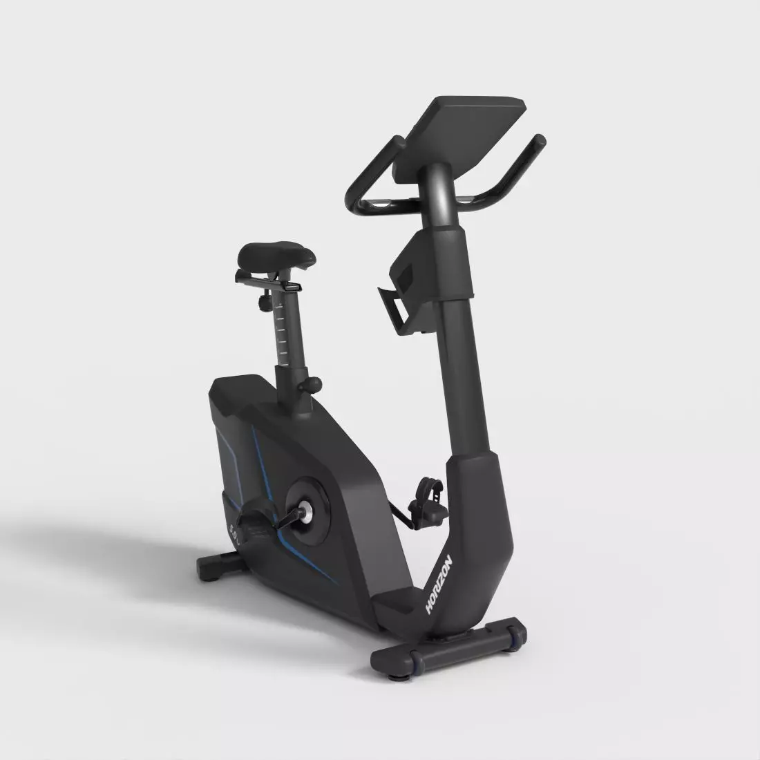 EXERCISE BIKE Low-poly 3D model_0
