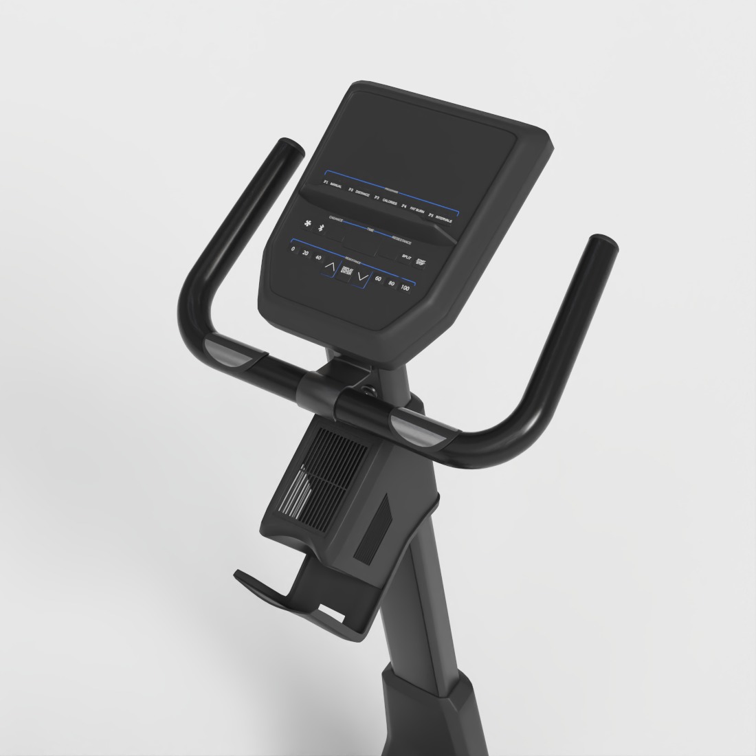 EXERCISE BIKE Low-poly 3D model_6