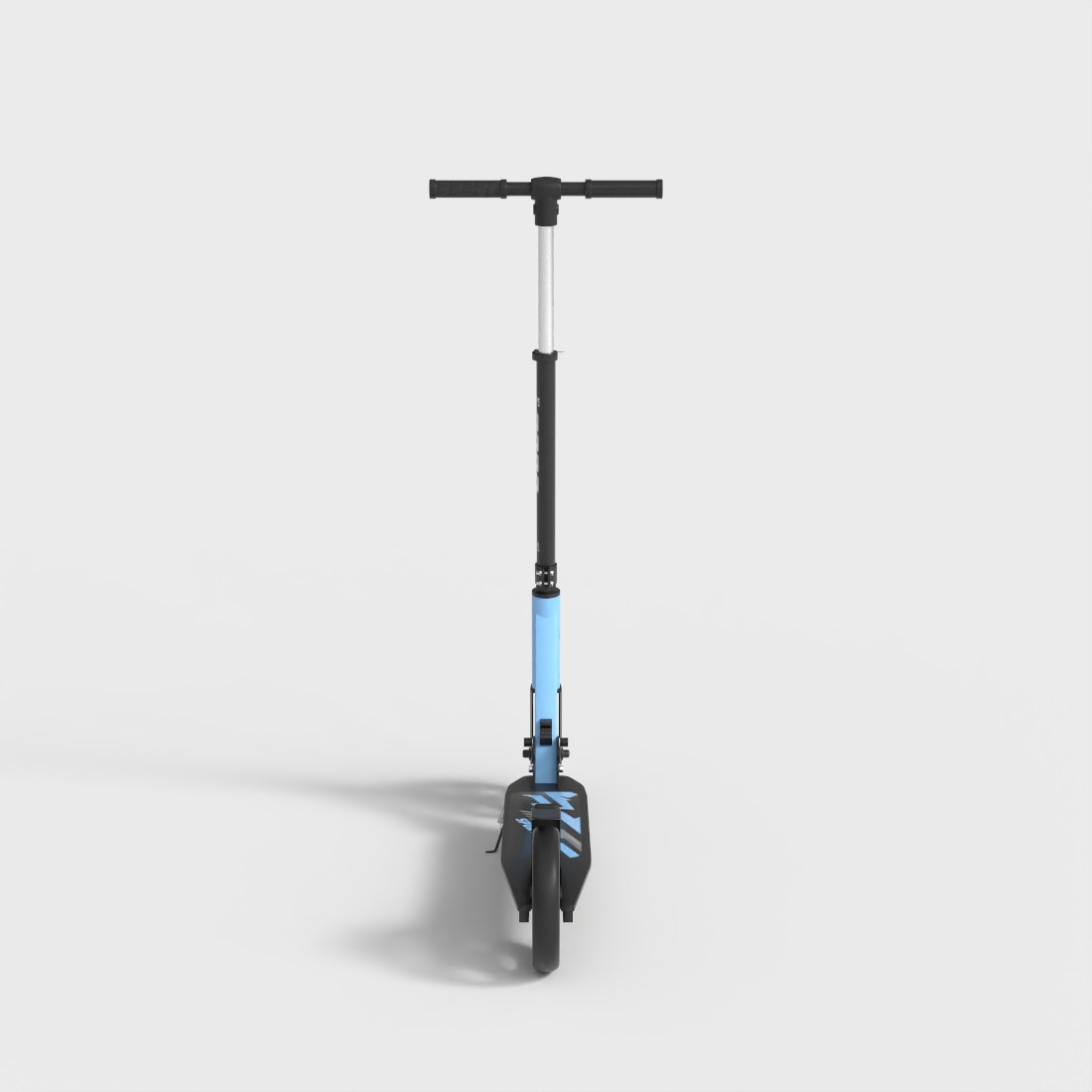 KIDS SCOOTER Low-poly 3D model_3