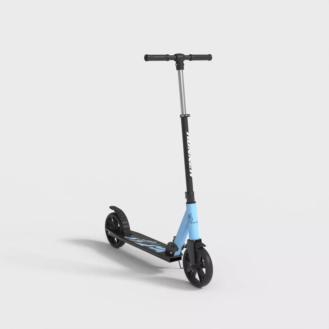KIDS SCOOTER Low-poly 3D model_0