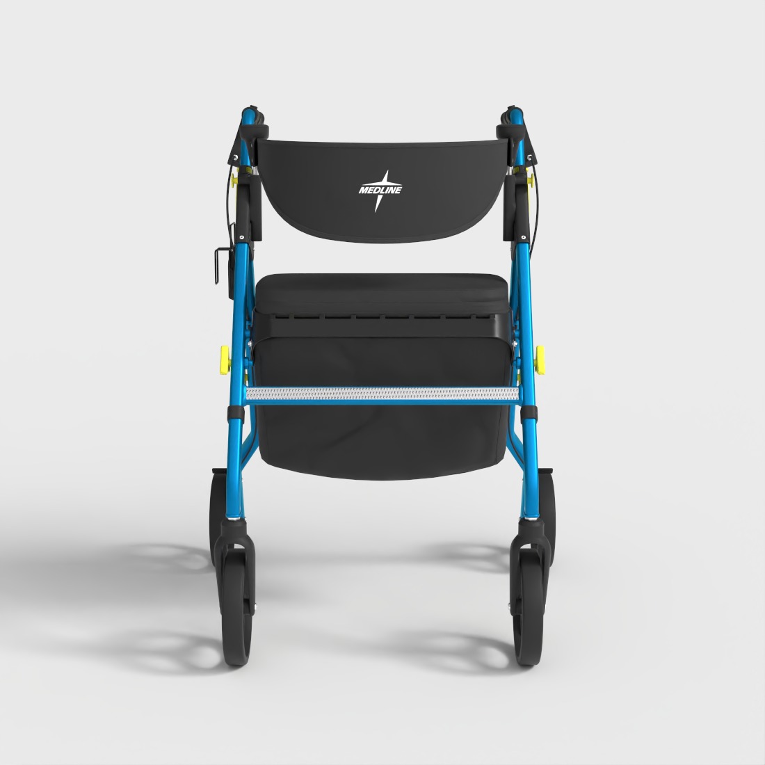 MOBILITY ROLLATOR WALKER Low-poly 3D model_1