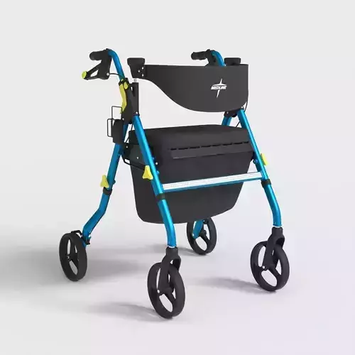 MOBILITY ROLLATOR WALKER Low-poly 3D model