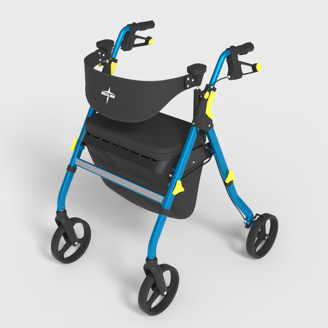MOBILITY ROLLATOR WALKER Low-poly 3D model_4