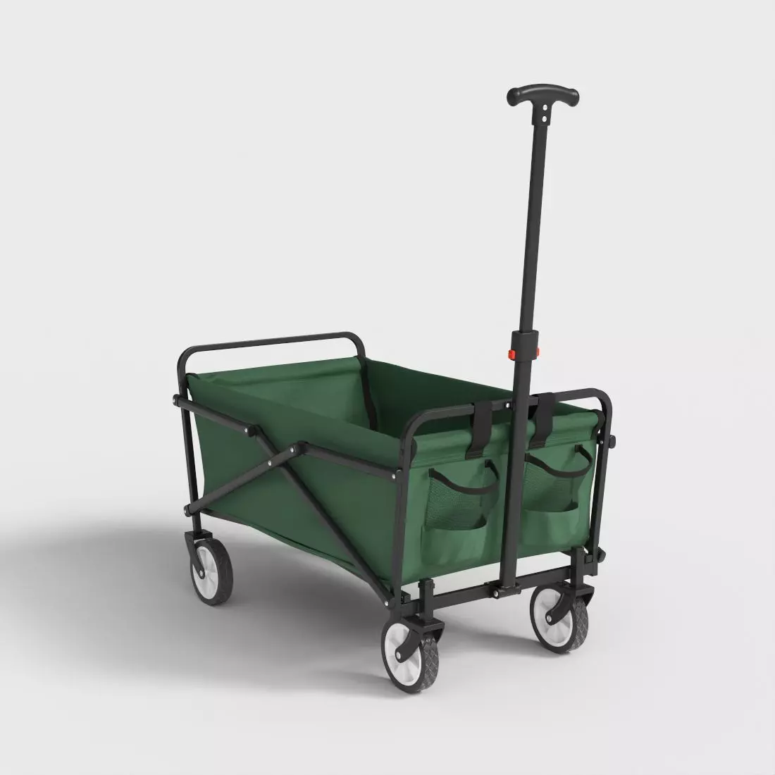 FOLDING OUTDOOR CART Low-poly 3D model_0