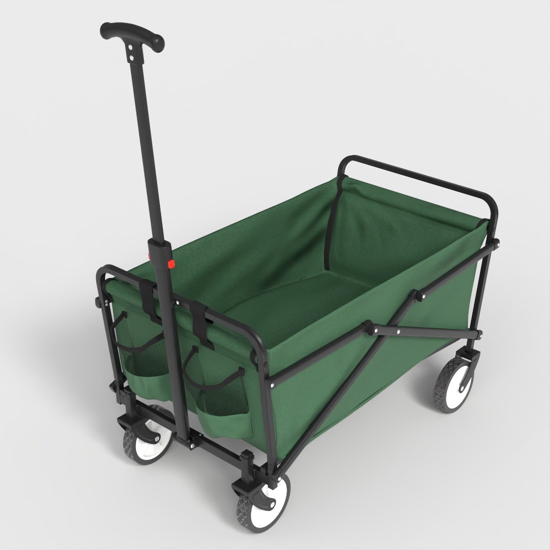 FOLDING OUTDOOR CART Low-poly 3D model_4