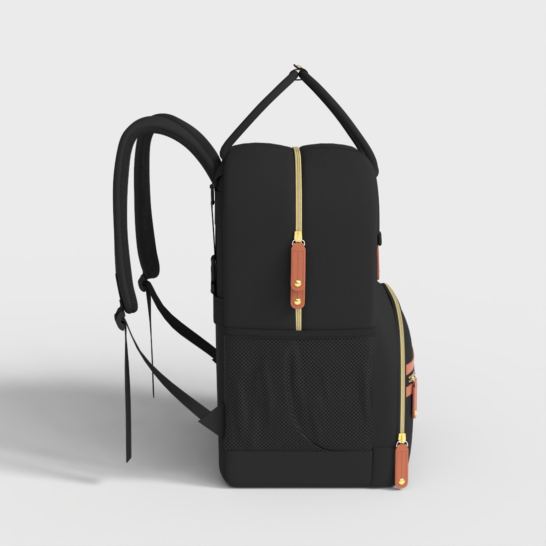 BACKPACK FOR WOMEN  Low-poly 3D model_2