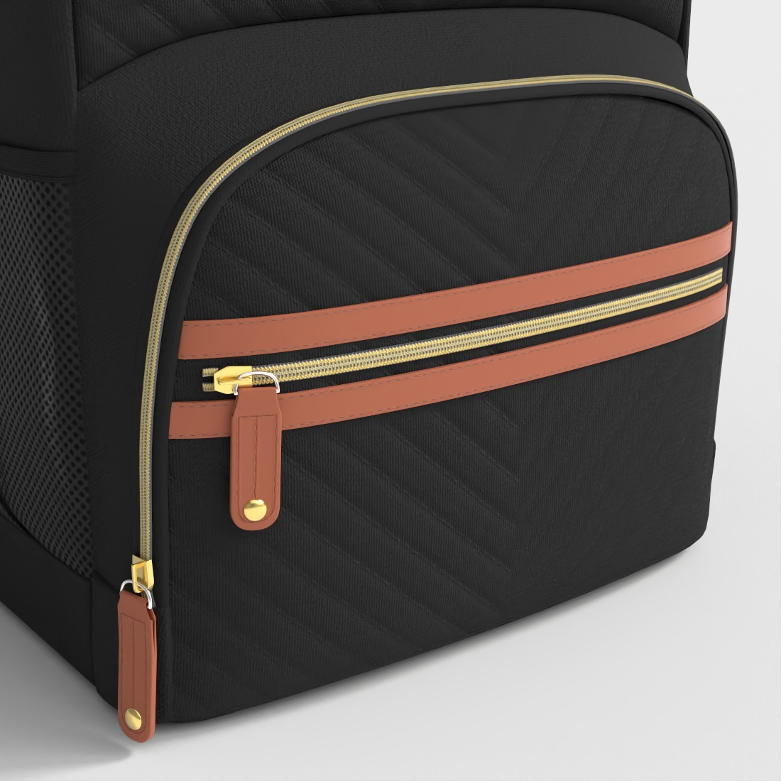 BACKPACK FOR WOMEN  Low-poly 3D model_5