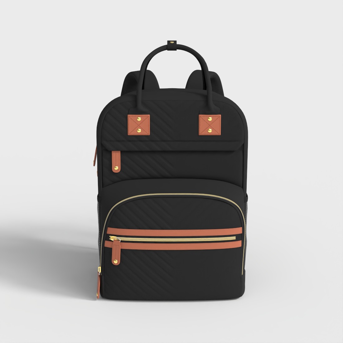 BACKPACK FOR WOMEN  Low-poly 3D model_1