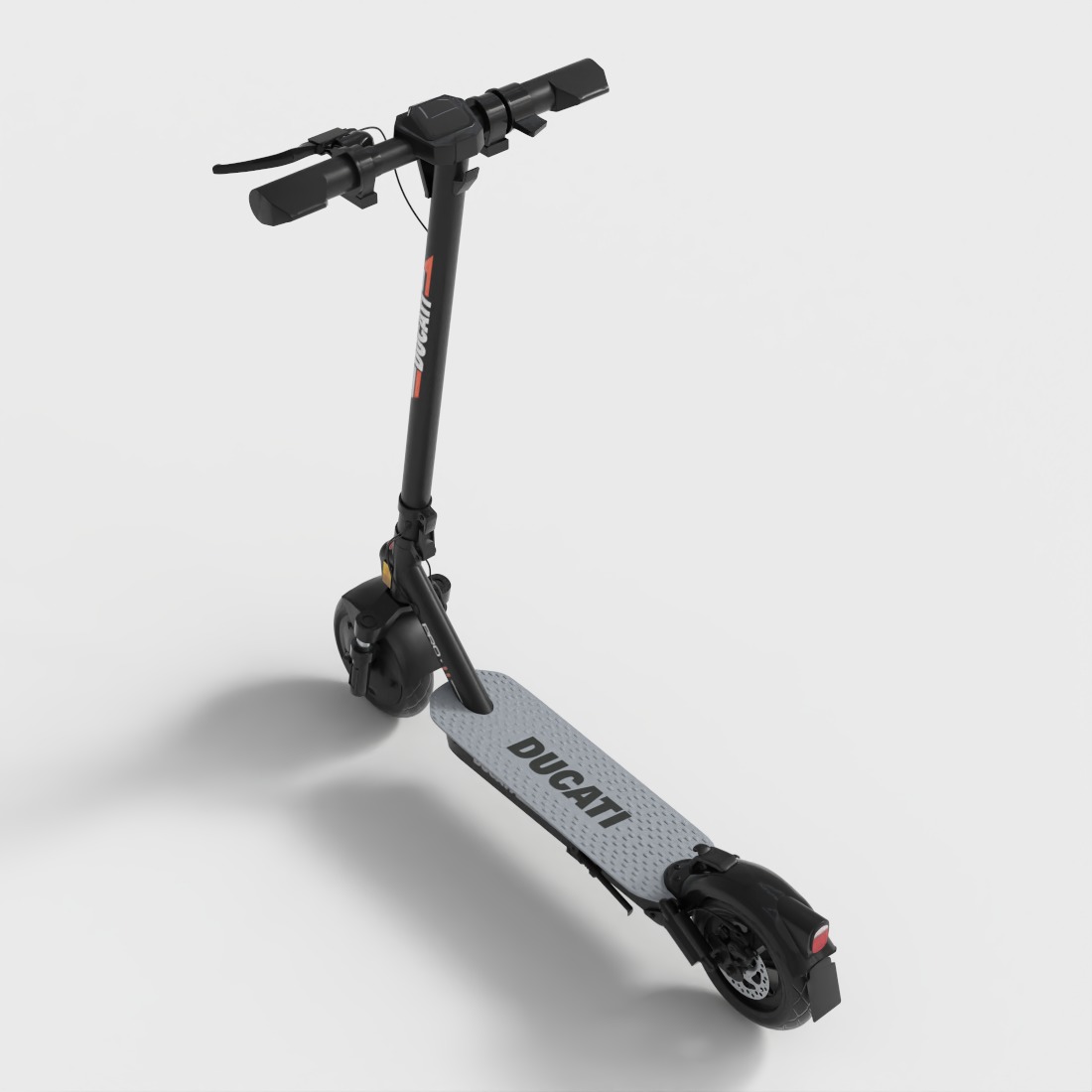 DUCATI ELECTRIC SCOOTER Low-poly 3D model_6