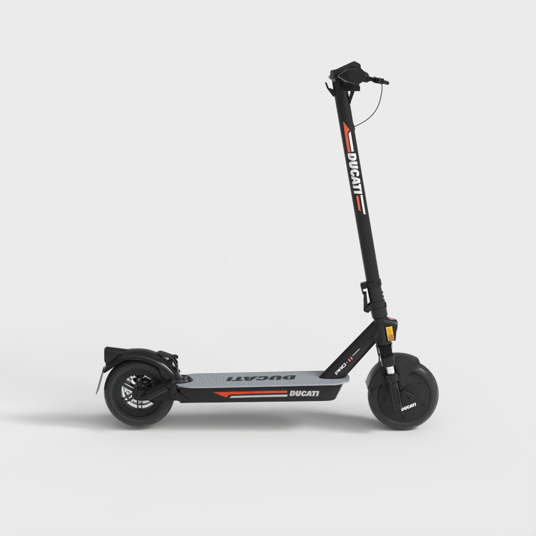 DUCATI ELECTRIC SCOOTER Low-poly 3D model_2