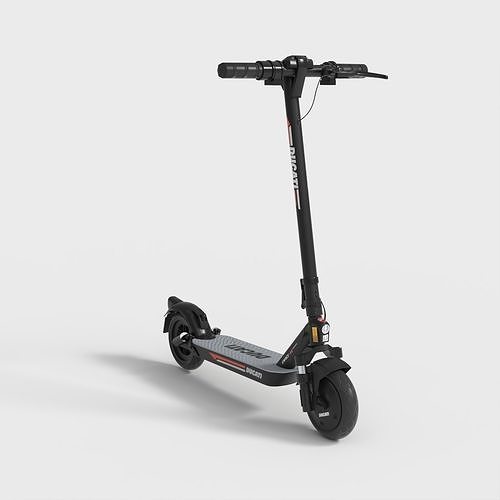 DUCATI ELECTRIC SCOOTER Low-poly 3D model
