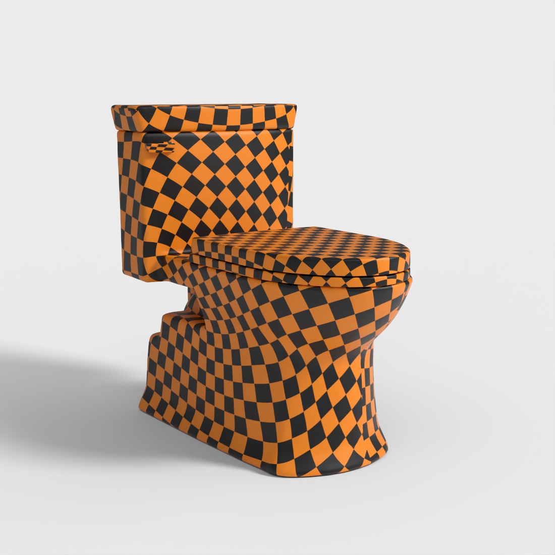 ONE PIECE TOILET Low-poly 3D model_5