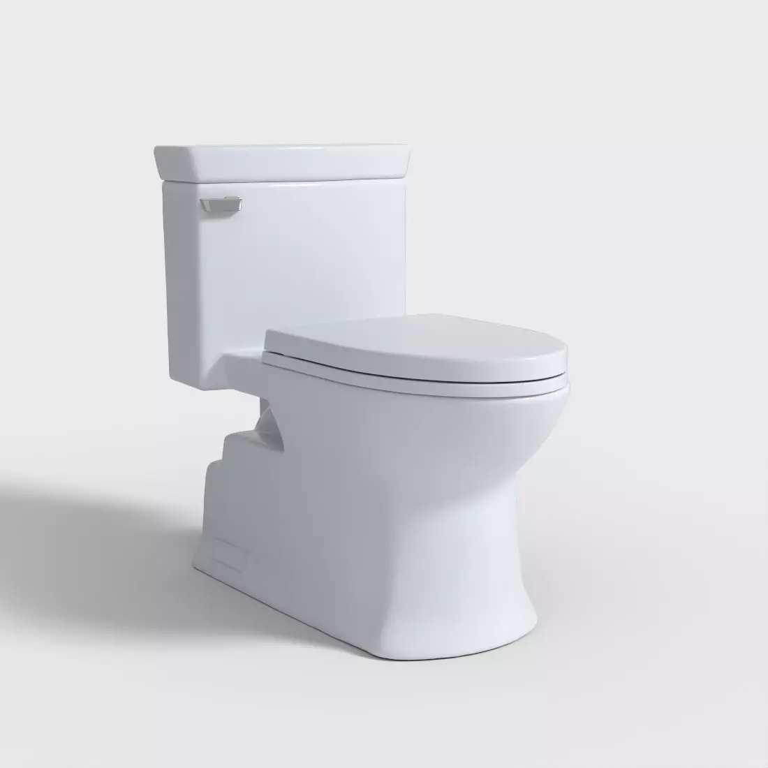 ONE PIECE TOILET Low-poly 3D model_0