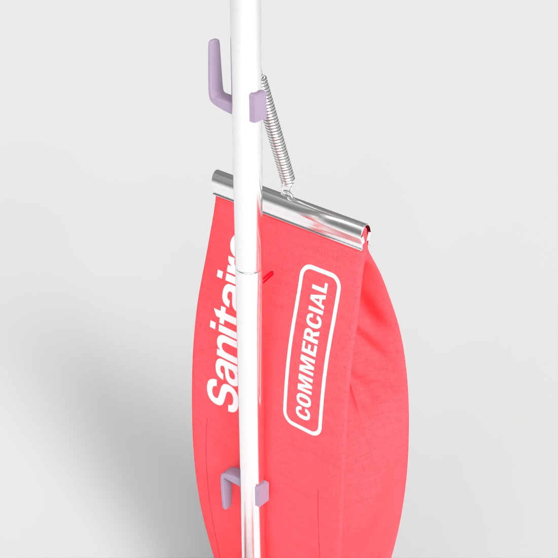 UPRIGHT VACUUM CLEANER Low-poly 3D model_6