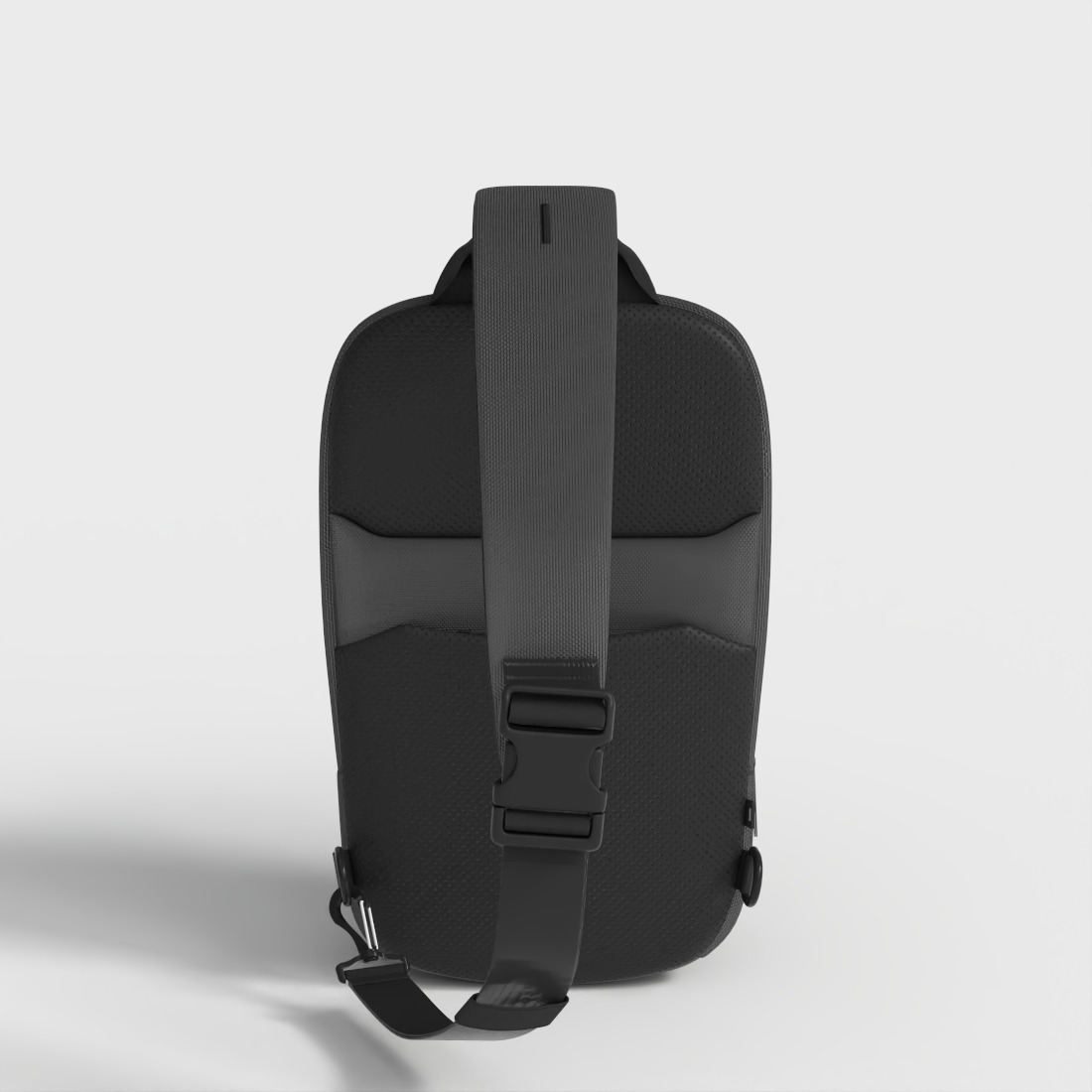 SLING BAG 14 INCH Low-poly 3D model_3