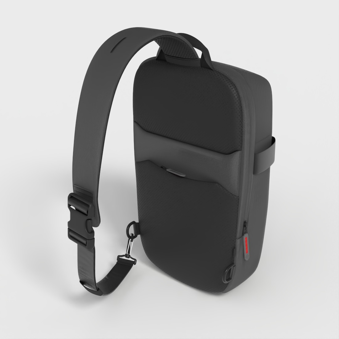 SLING BAG 14 INCH Low-poly 3D model_5