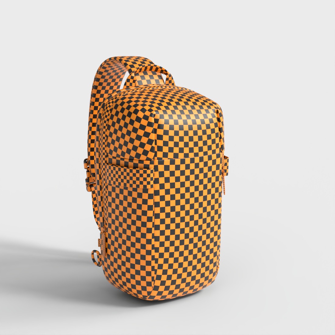 SLING BAG 14 INCH Low-poly 3D model_6