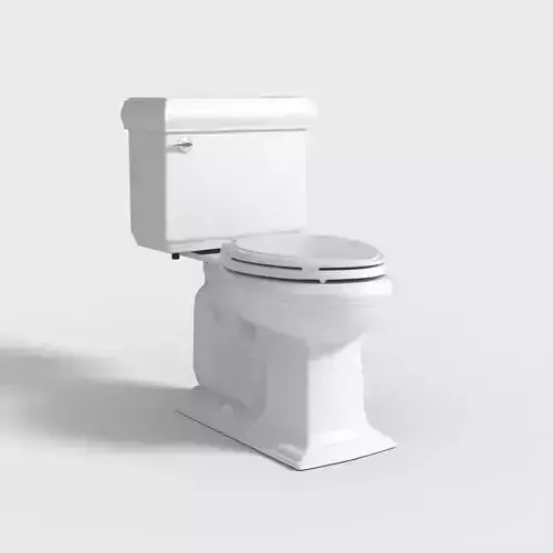 KOHLER TOILET Low-poly 3D model