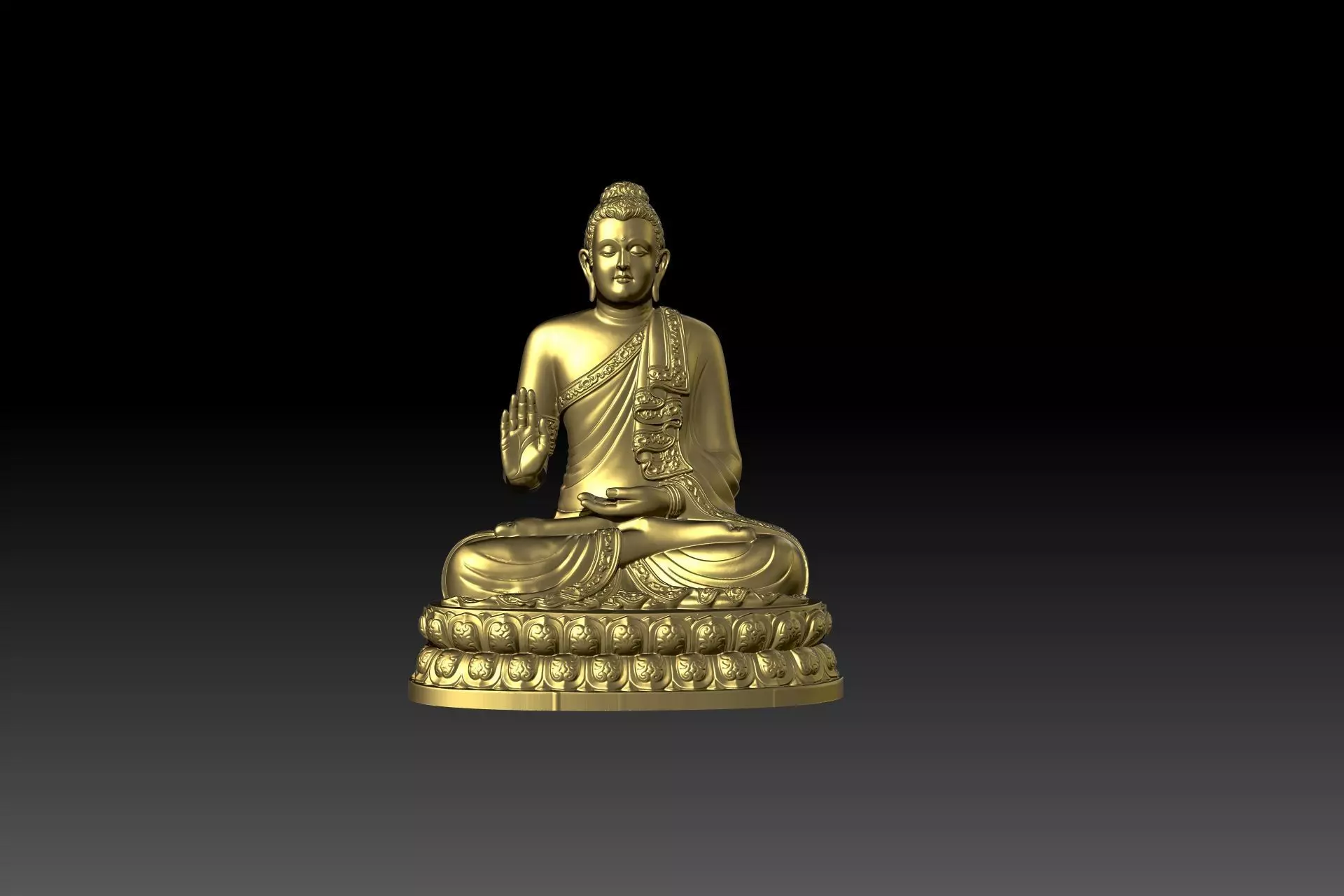 Budha Model for 3D printing 3D print model_0