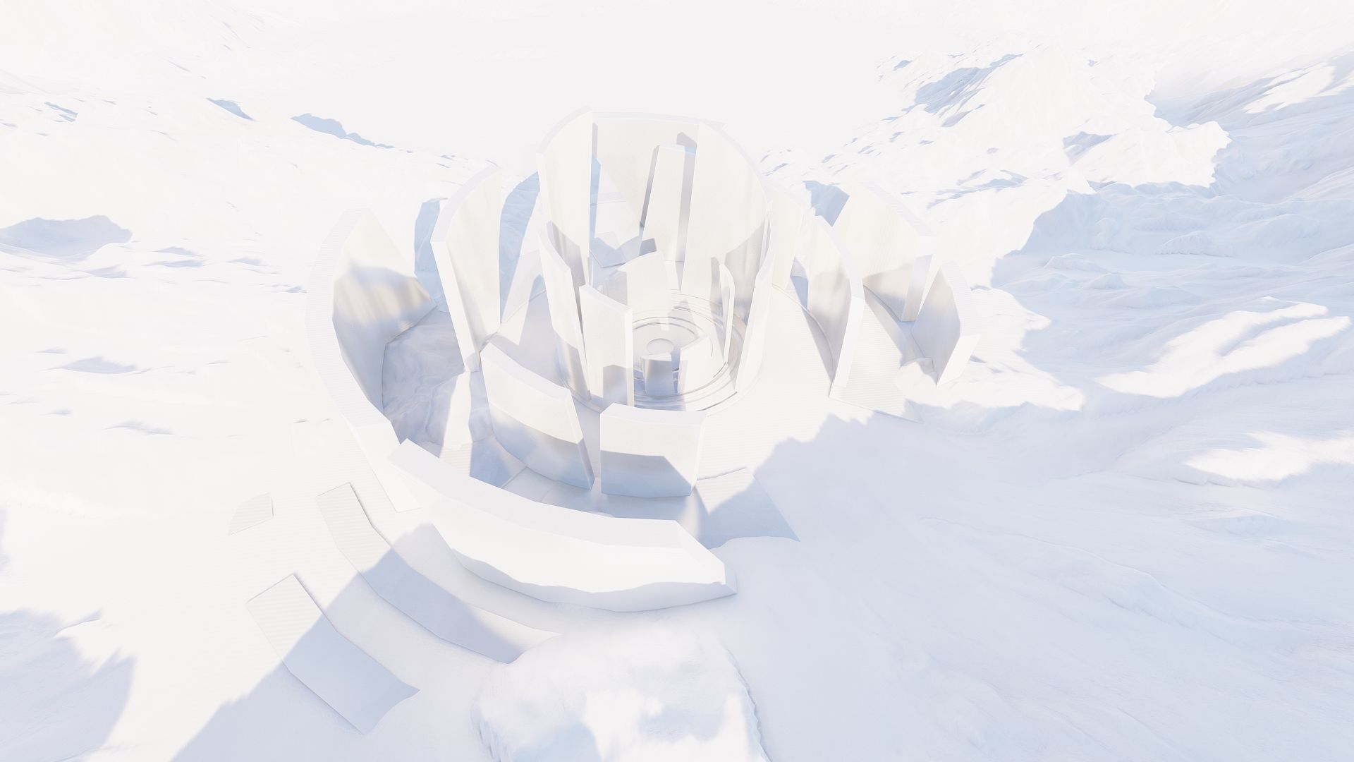 Futuristic Desert Retreat- Modern Oasis 3D model_11