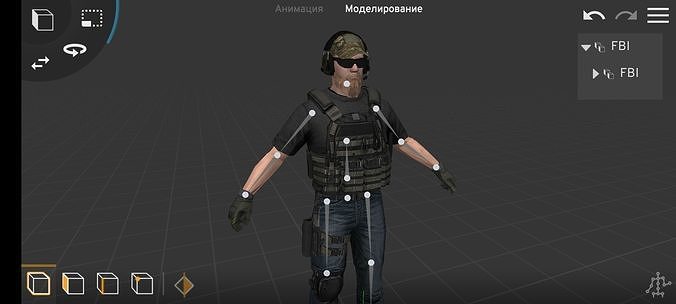 fbi soldier standoff 2 Free 3D model