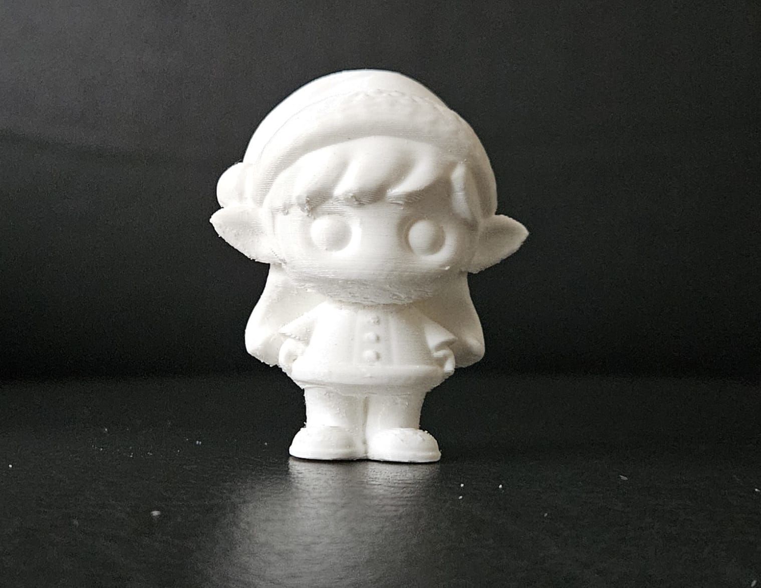 Xmas Girl 3D print model_12