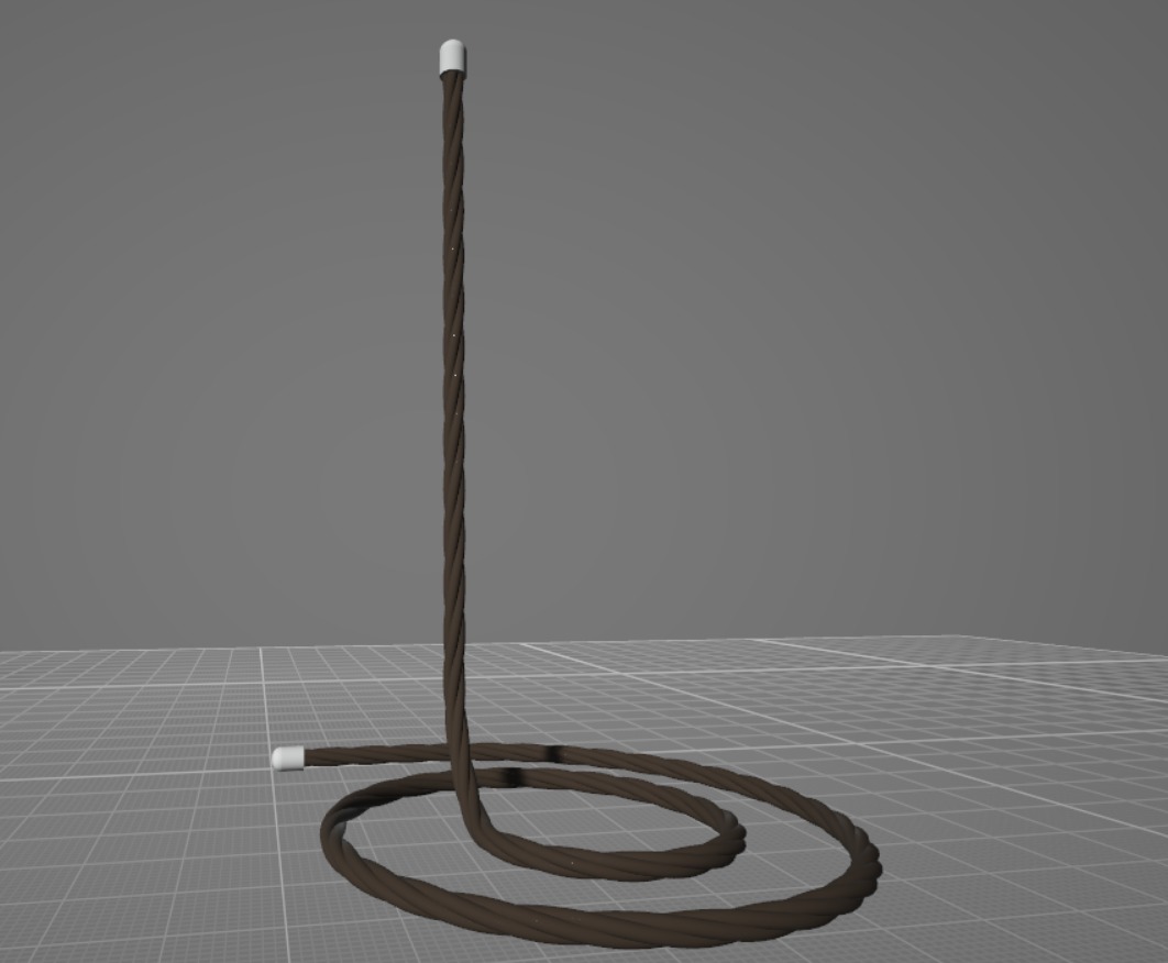 Kitchen Tissue Roll Holder - Rope Design 3D print model_9