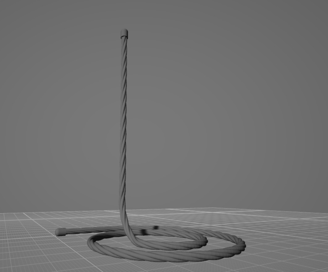 Kitchen Tissue Roll Holder - Rope Design 3D print model_8