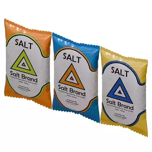 Salt Packaging 3D model