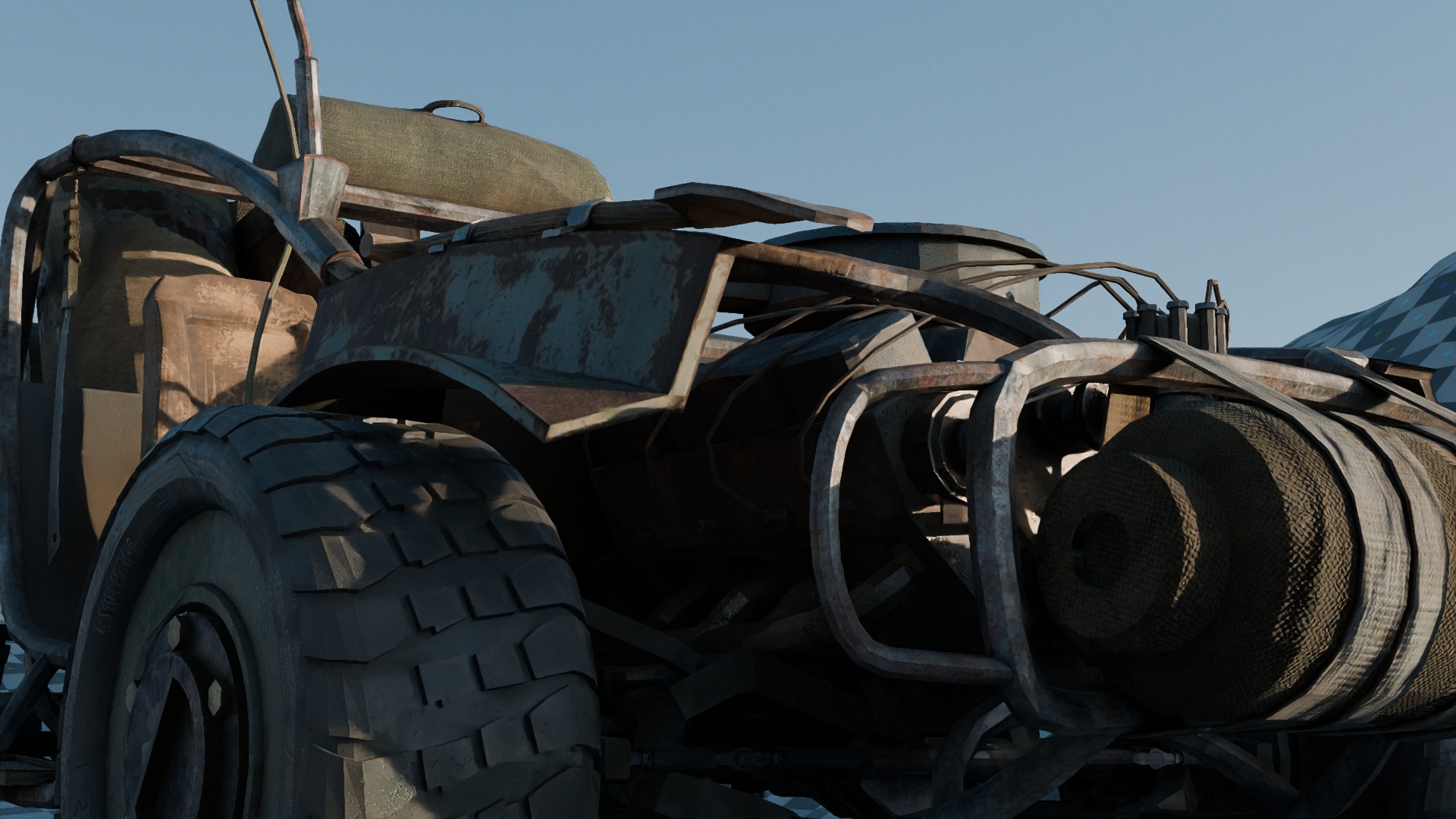 Avatar of MKoegler3D Post apocalyptic Vehicle 3D model_65