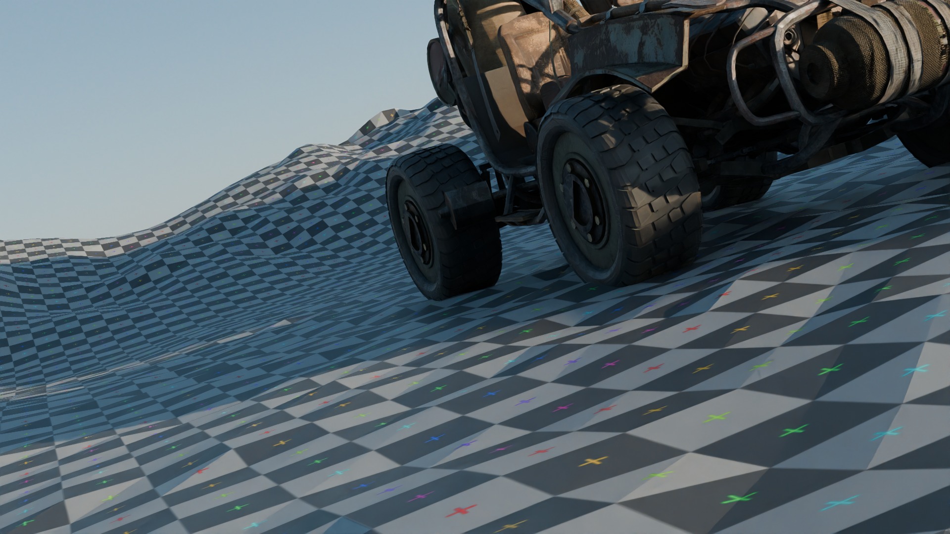 Avatar of MKoegler3D Post apocalyptic Vehicle 3D model_50