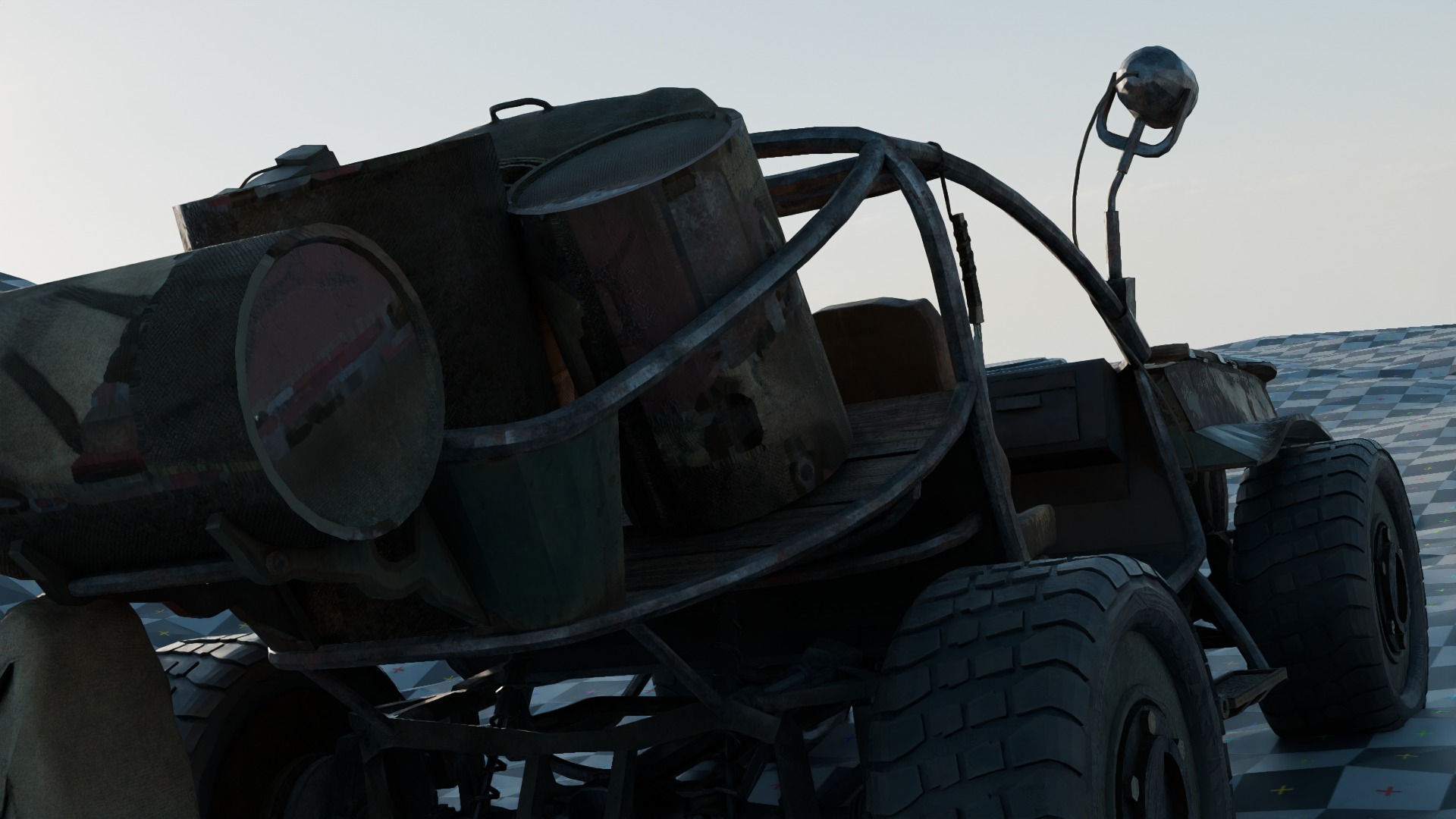 Avatar of MKoegler3D Post apocalyptic Vehicle 3D model_8