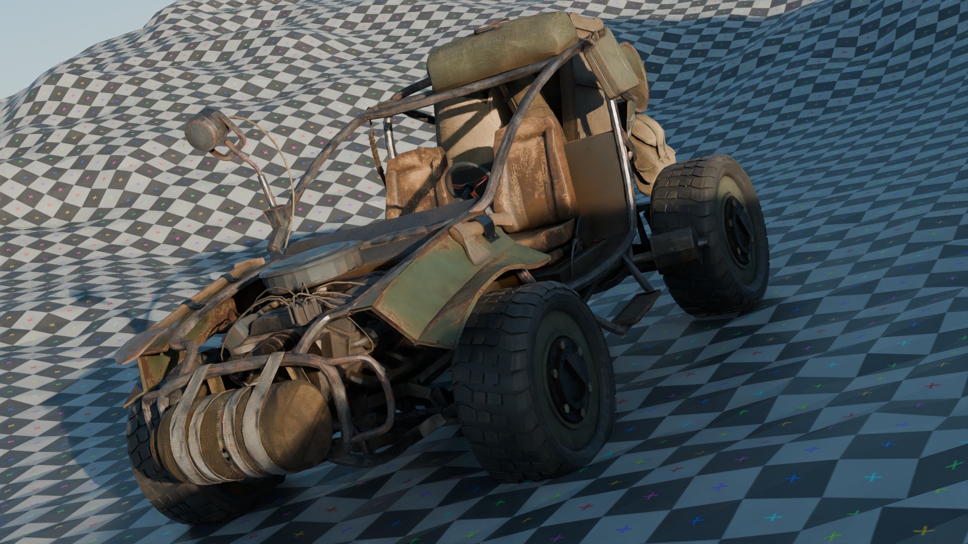 Avatar of MKoegler3D Post apocalyptic Vehicle 3D model_5