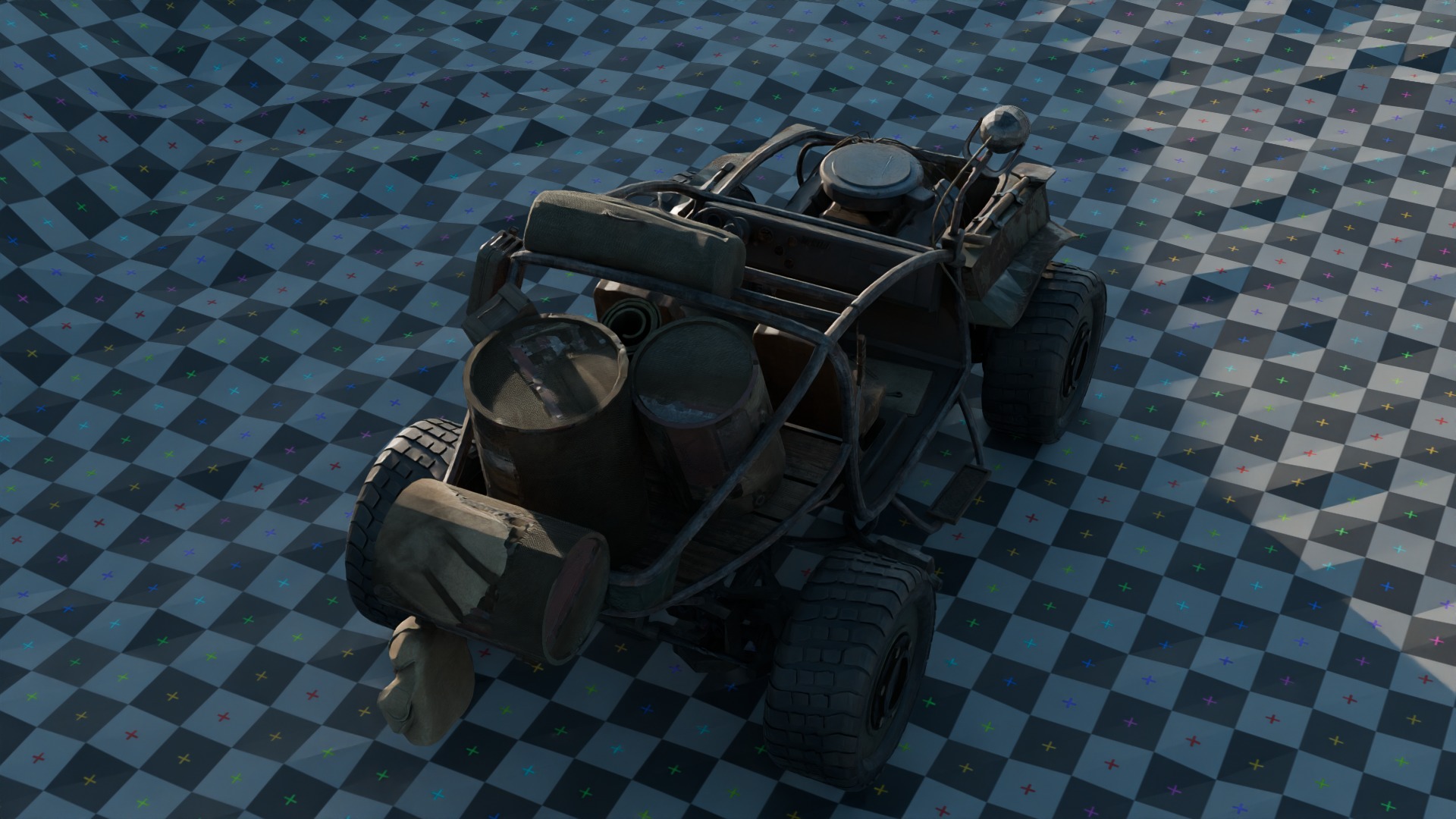 Avatar of MKoegler3D Post apocalyptic Vehicle 3D model_30