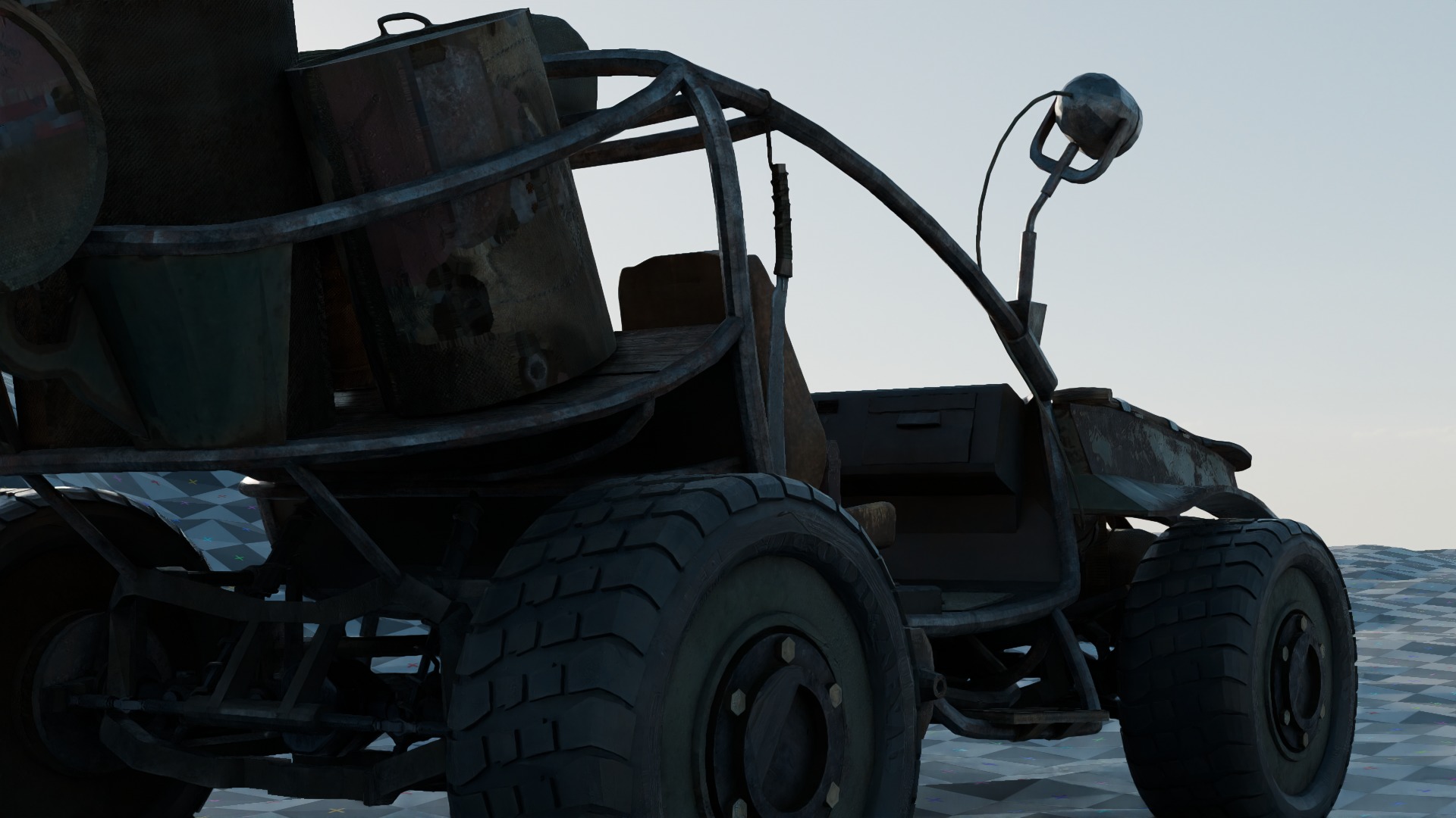 Avatar of MKoegler3D Post apocalyptic Vehicle 3D model_21