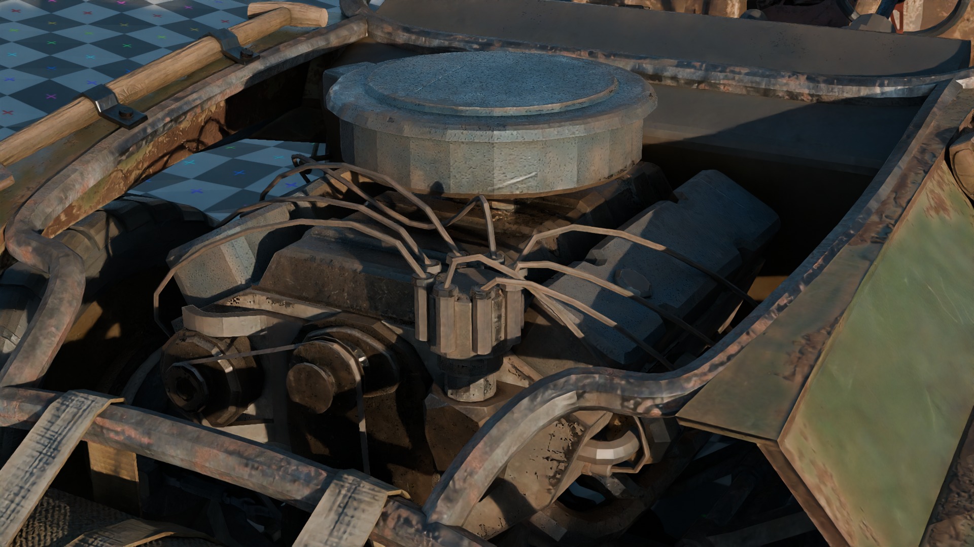 Avatar of MKoegler3D Post apocalyptic Vehicle 3D model_40