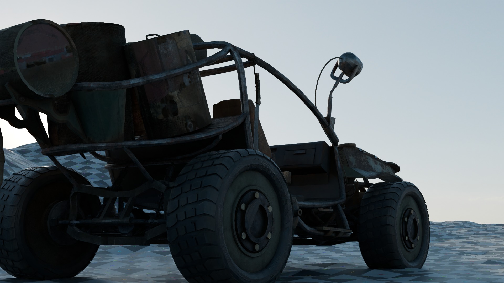Avatar of MKoegler3D Post apocalyptic Vehicle 3D model_60