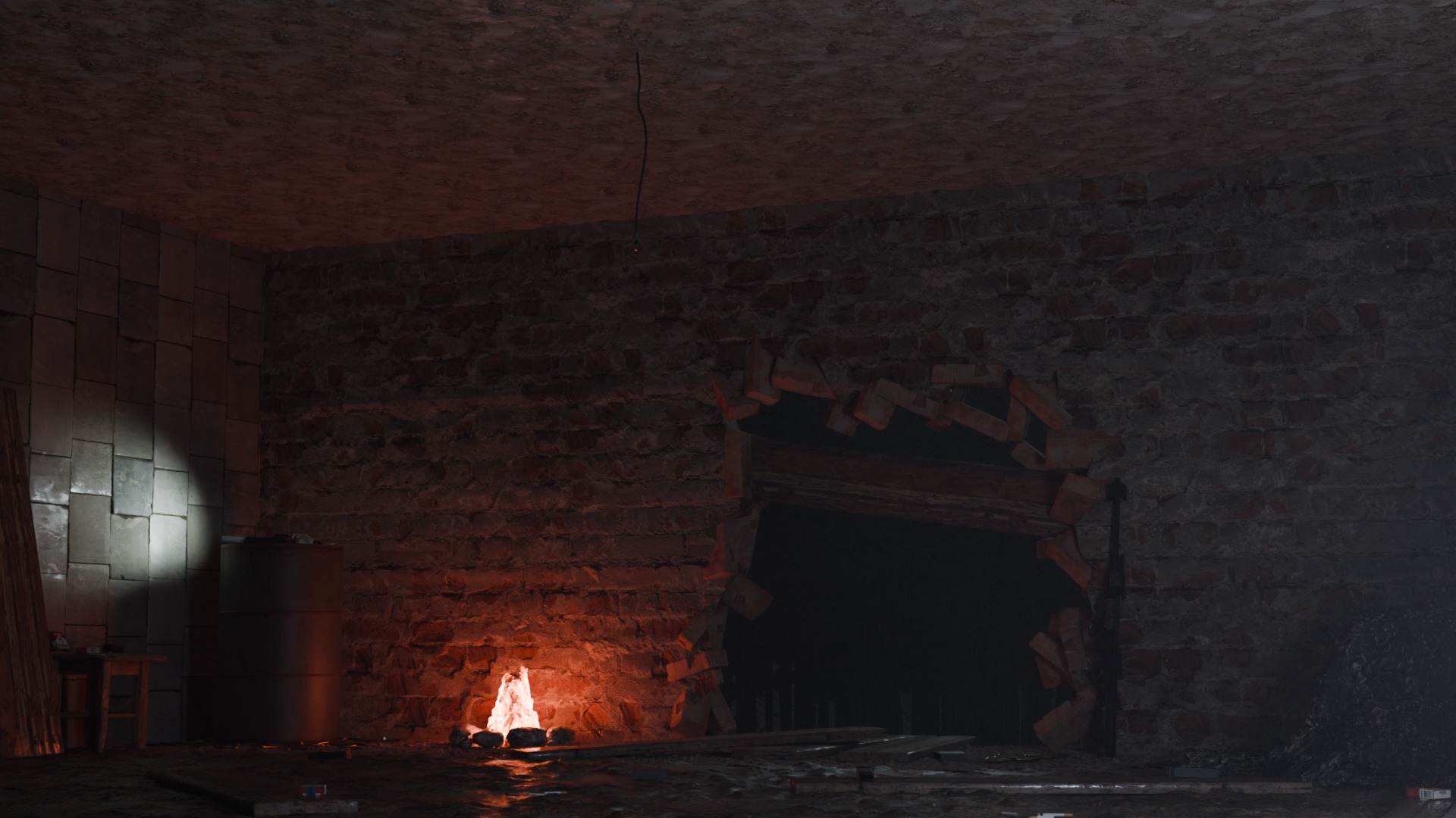 Abandoned position 3D model_1