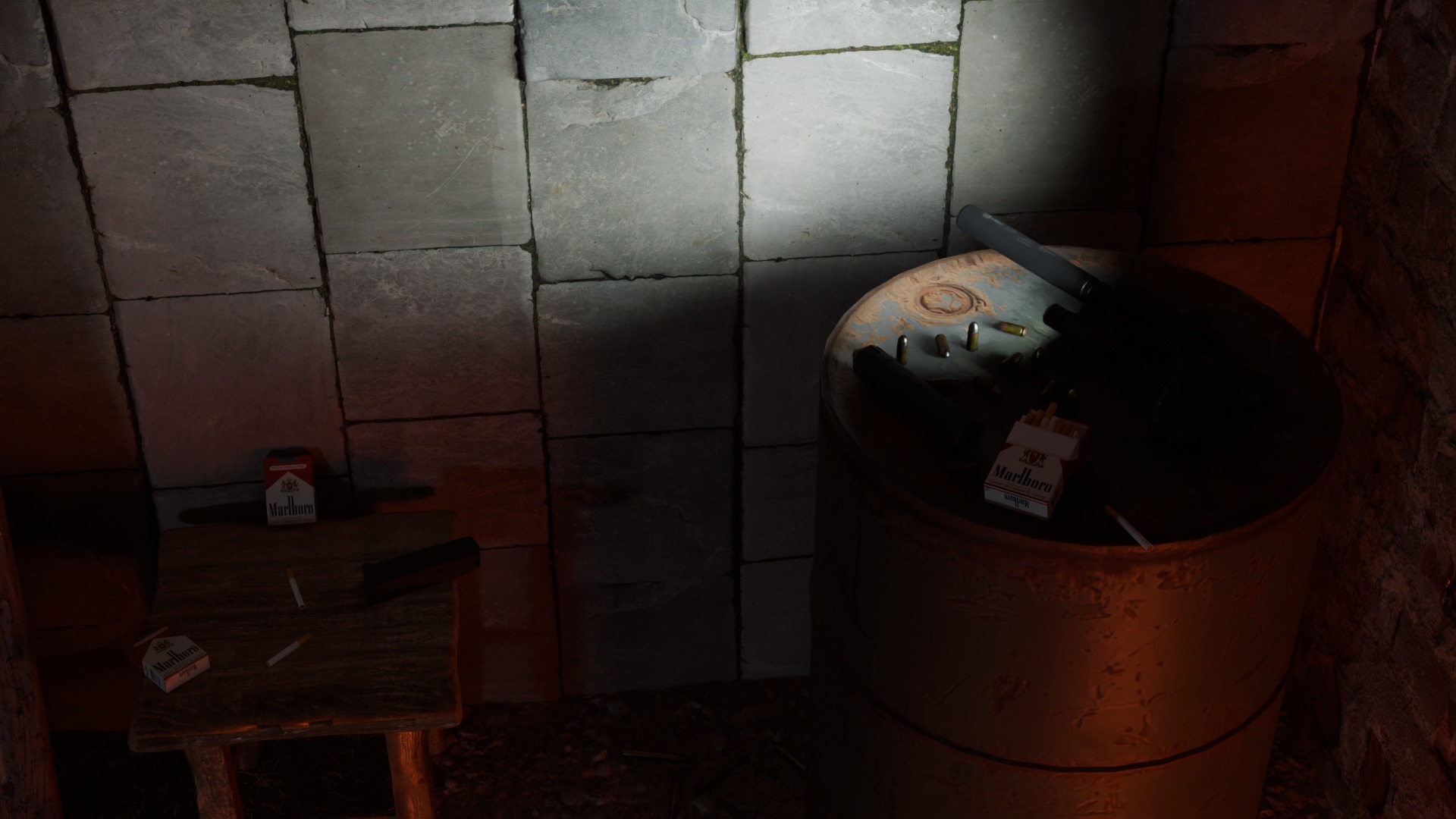 Abandoned position 3D model_6