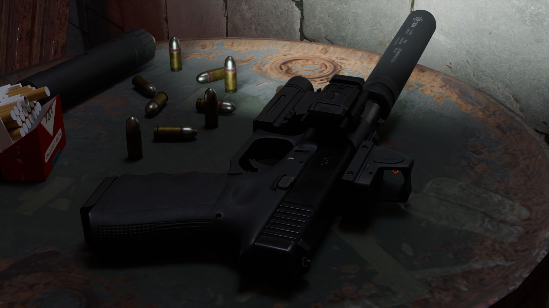 Abandoned position 3D model_7