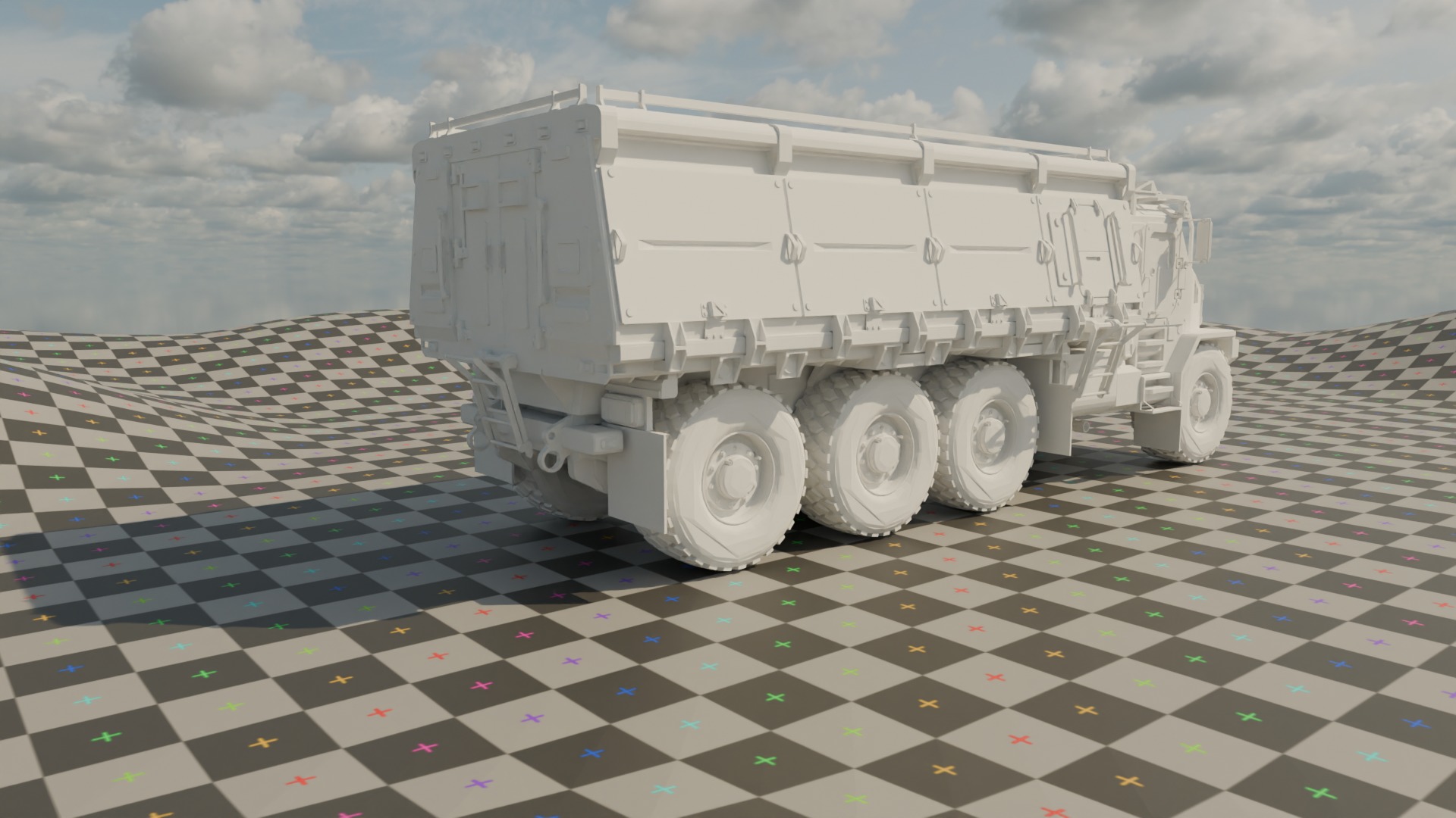 Armored Truck 3D model_26