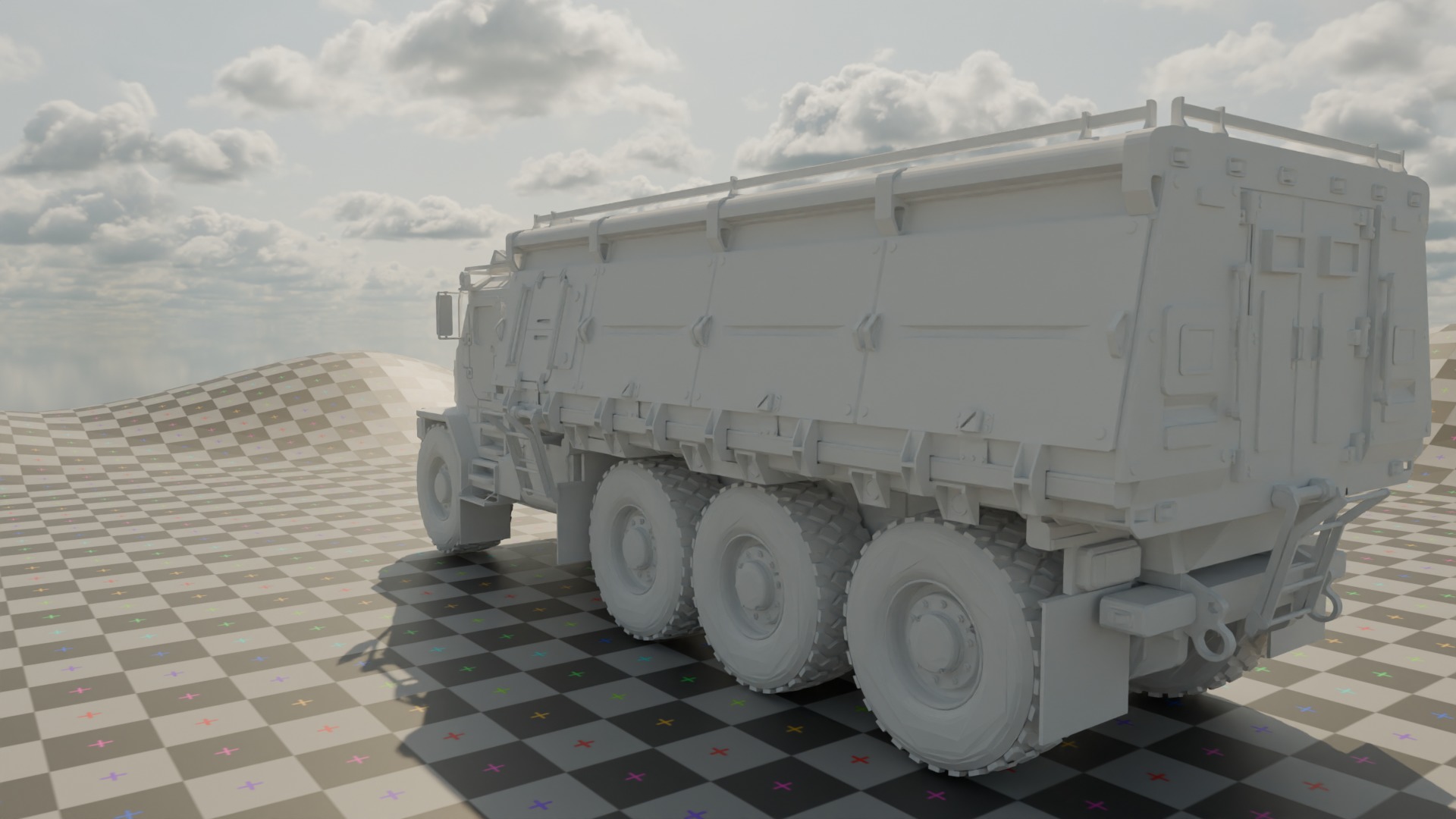 Armored Truck 3D model_38