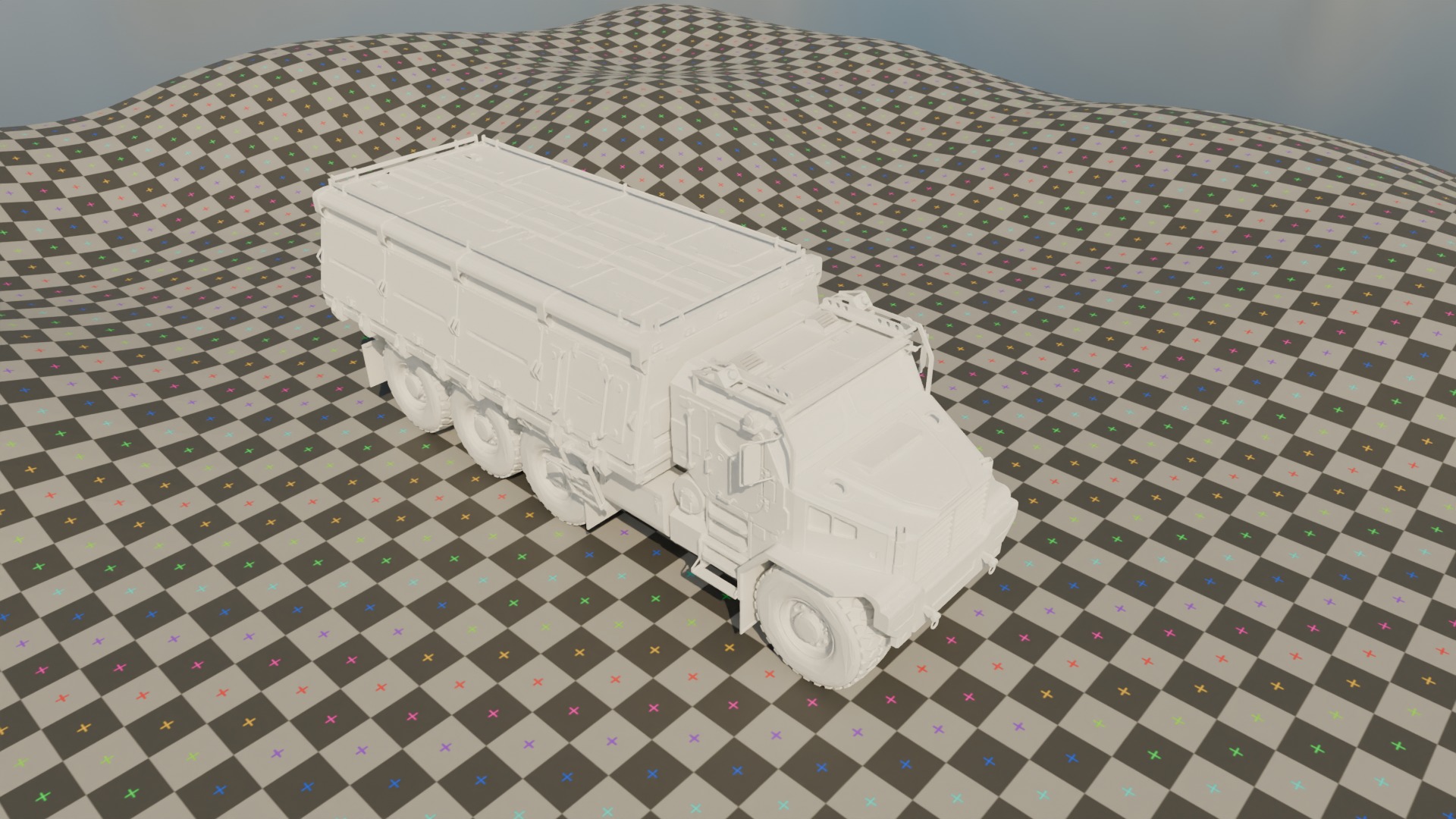 Armored Truck 3D model_15