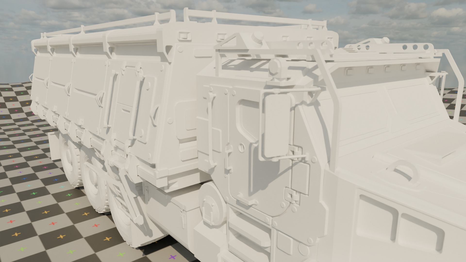 Armored Truck 3D model_33